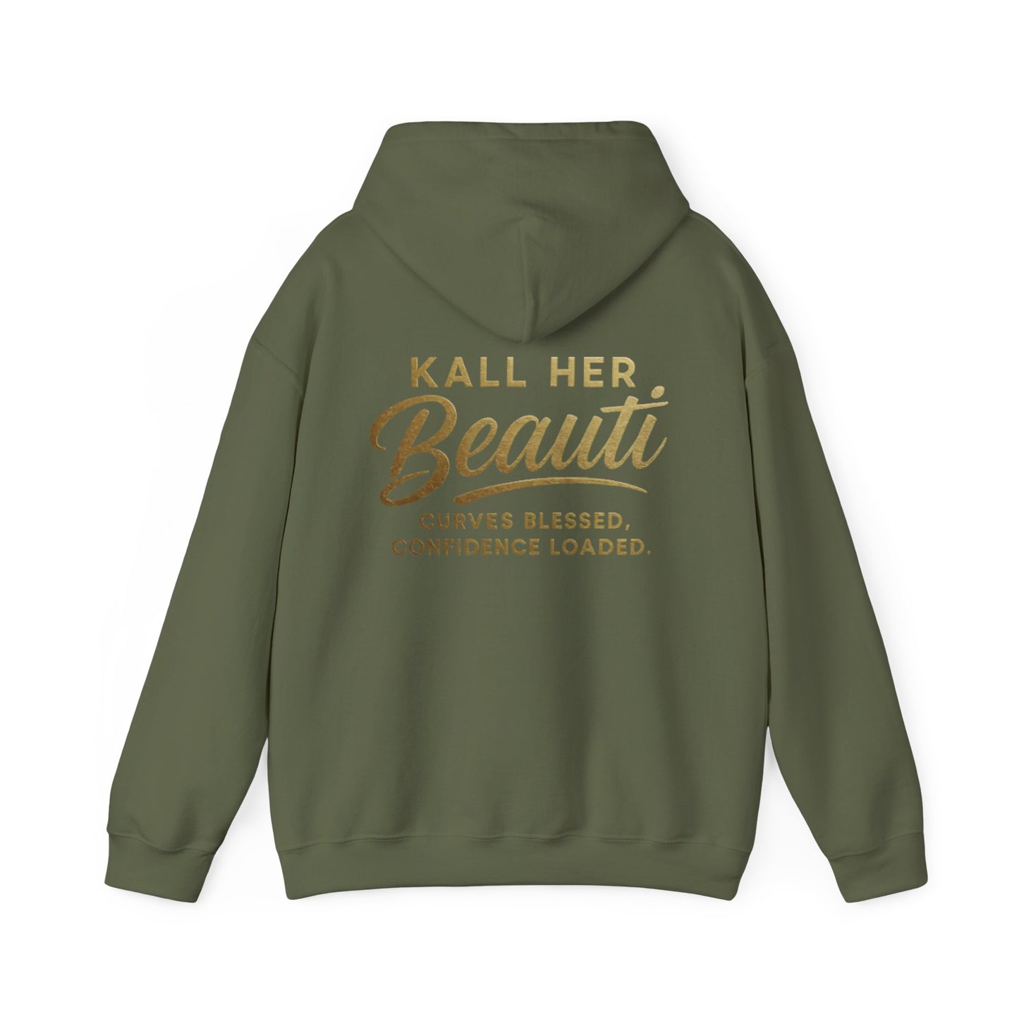 I Questioned the Process Hoodie | Plus Size Faith Affirmation Sweatshirt Kall Her Beauti