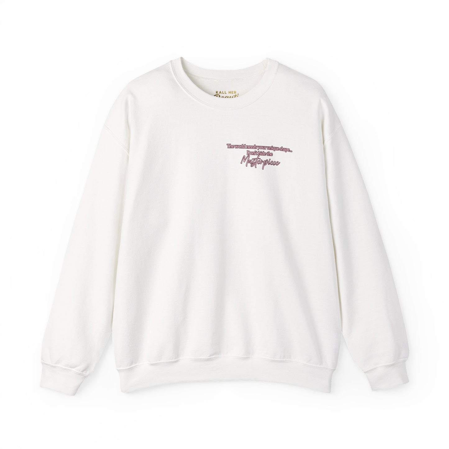 My Size is My Superpower Premium Graphic Sweatshirt | Curvy Empowerment Lounge Wear | Kall Her Beaut