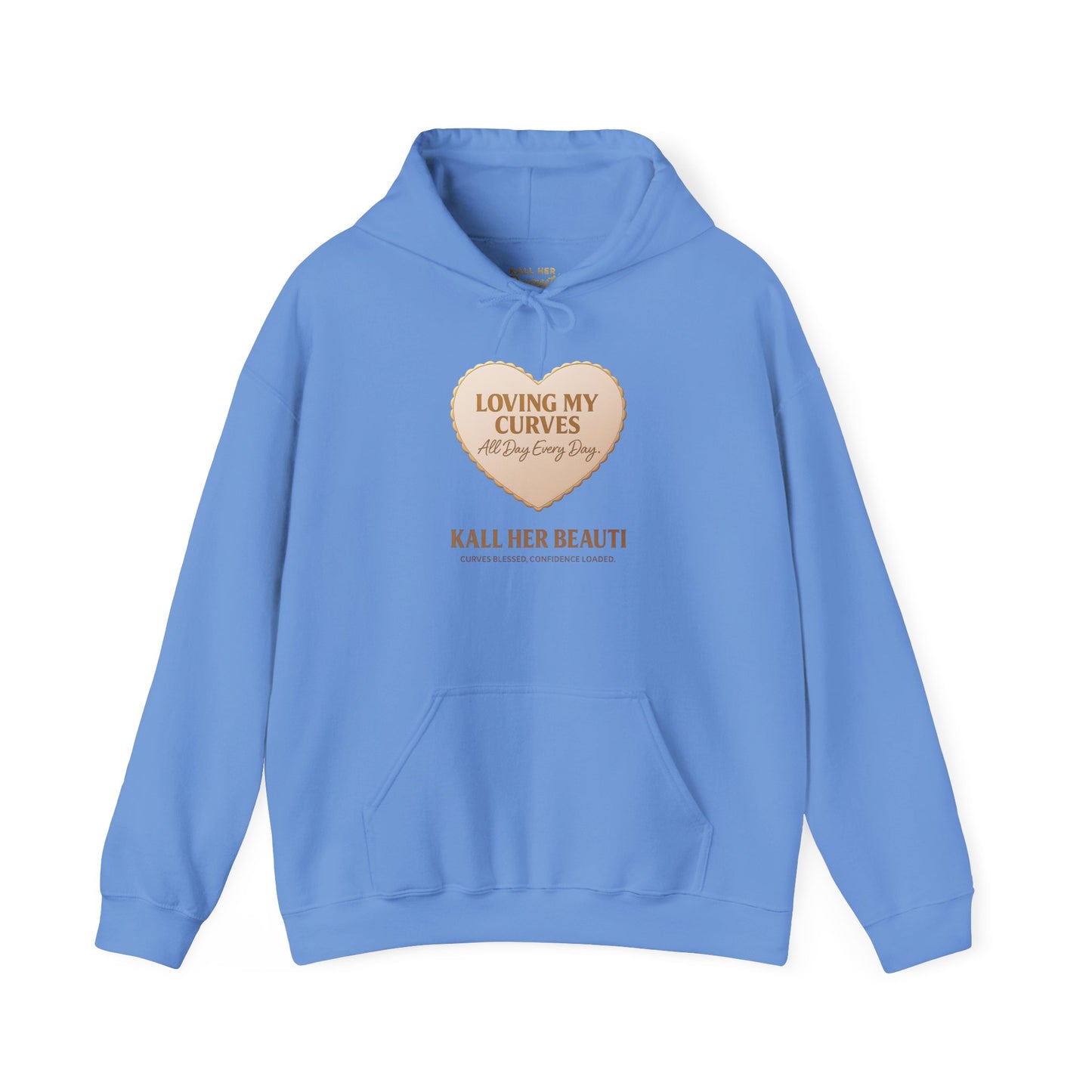The "Loving My Curves" Intentional Empowerment Hoodie (S-5XL)