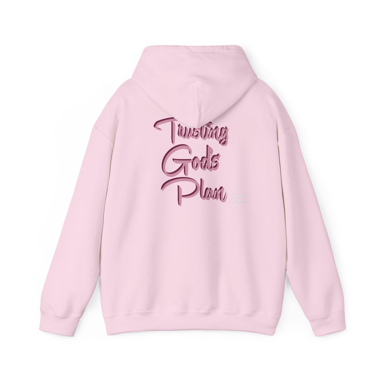 The Breakup Broke My Heart, Not God's Plan Graphic Hoodie| Kall Her Beauti Faith Collection