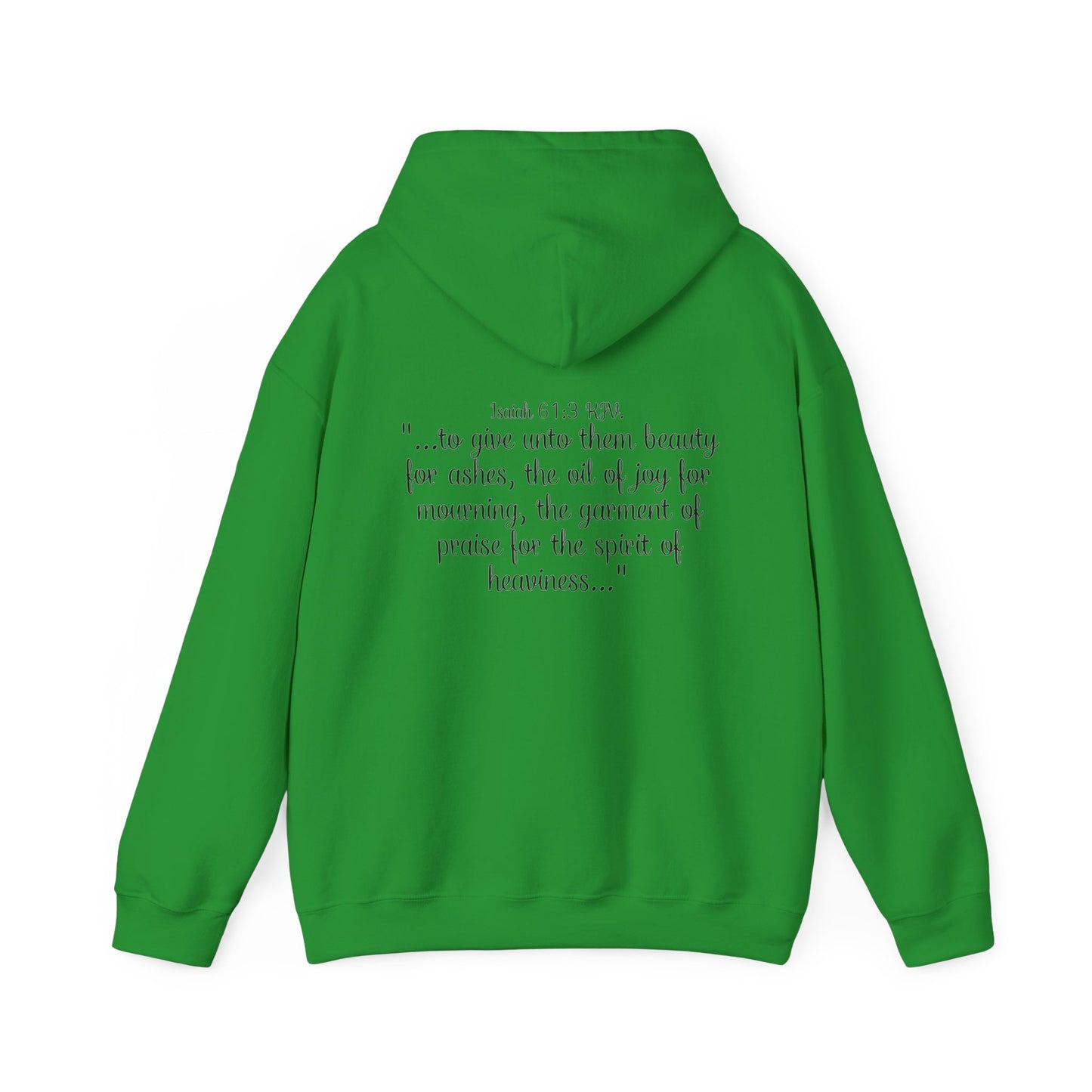 God Rebuilt Her Differently Graphic Hoodie| Kall Her Beauti Faith Collection
