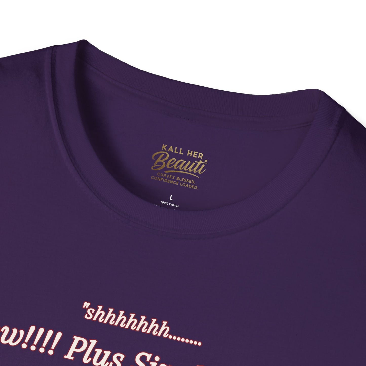 The "Shhhhhhh....... I Know" Signature Tee | Plus Size Affirmation Streetwear