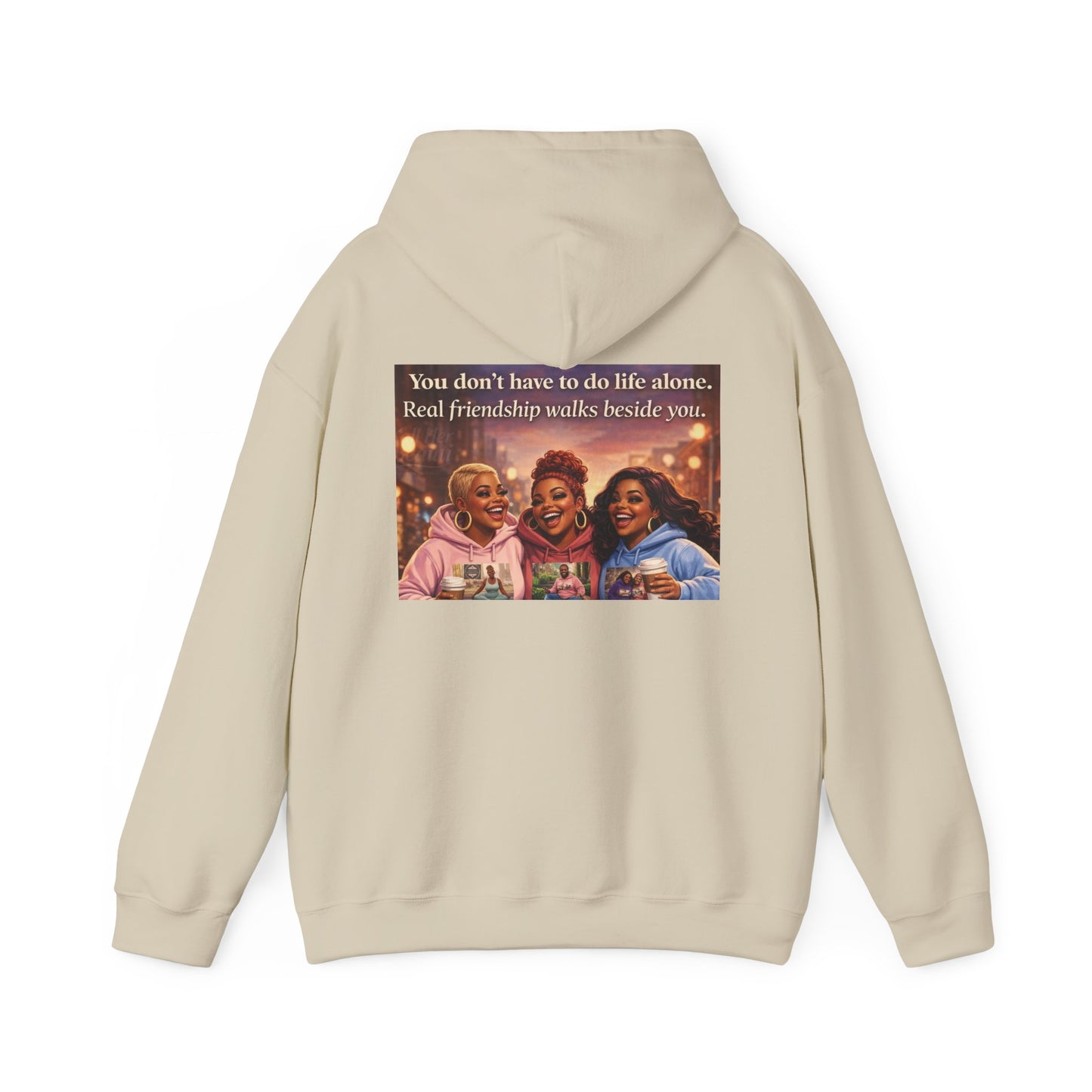 Limited Edition Sisterhood Friendship Hoodie (S–5XL) — Matching Bestie Hoodies