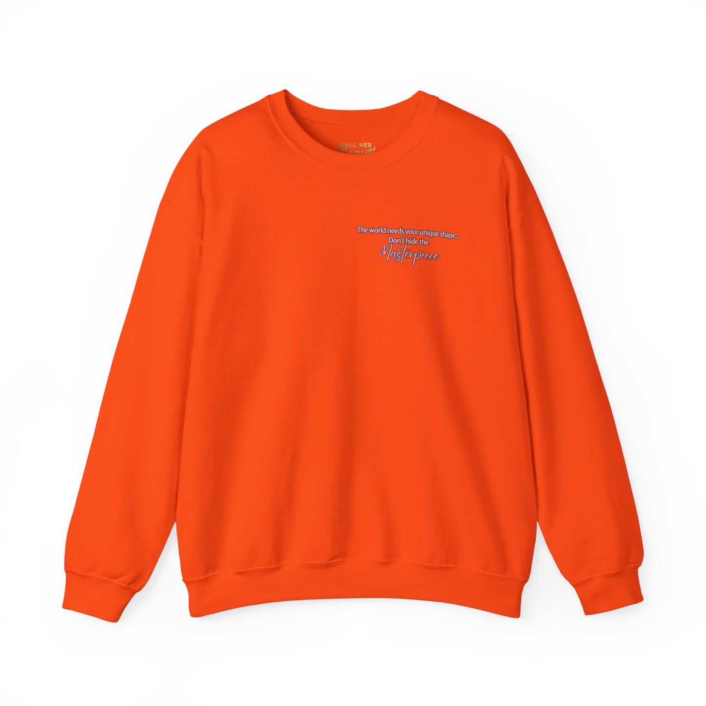 My Size is My Superpower Premium Graphic Sweatshirt | Curvy Empowerment Lounge Wear | Kall Her Beaut