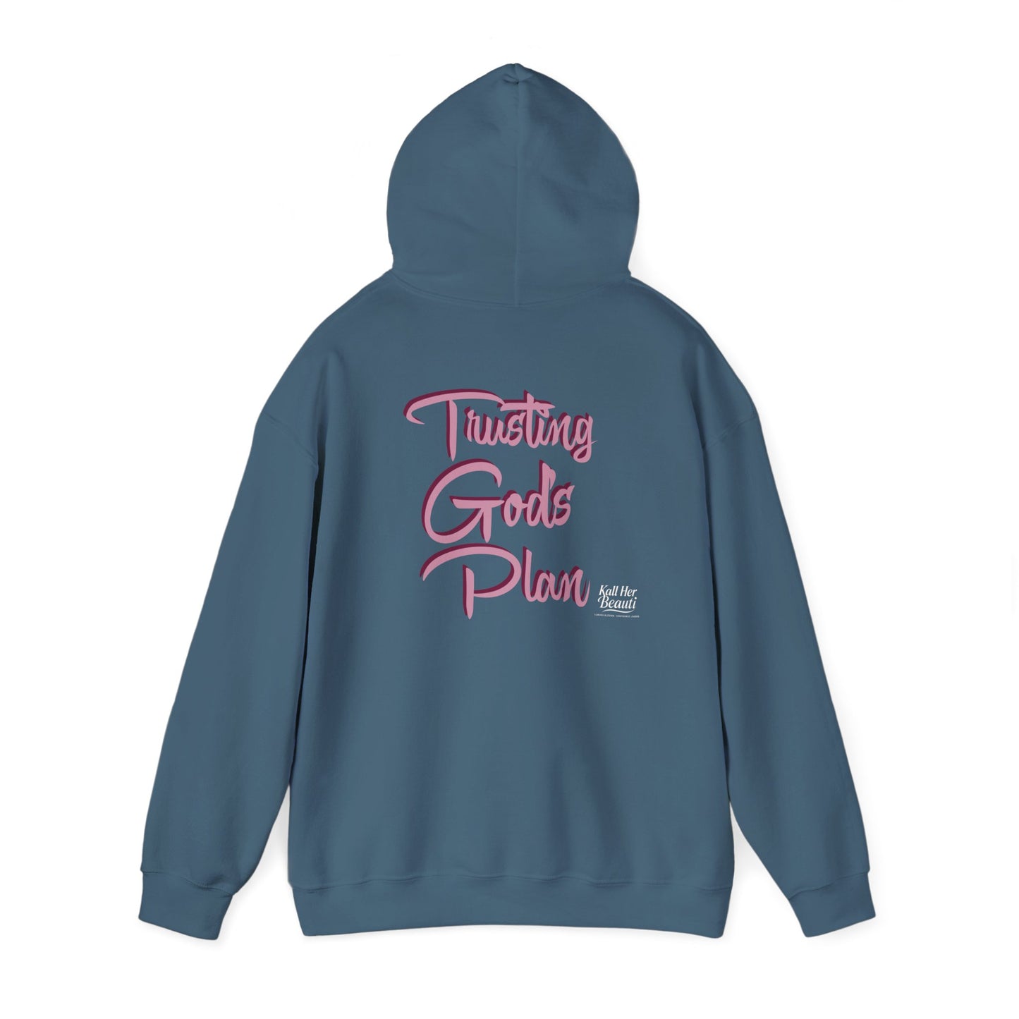 The Breakup Broke My Heart, Not God's Plan Graphic Hoodie| Kall Her Beauti Faith Collection