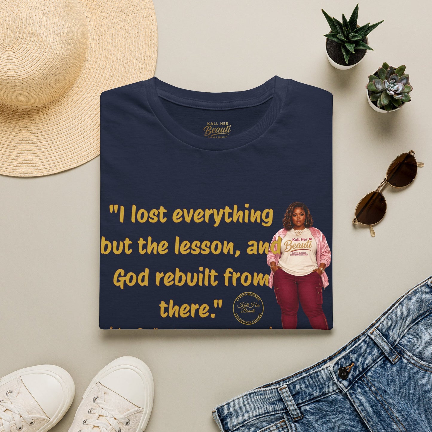 I lost Everything But the Lesson Tee | Kall Her Beauti™ Faith Collection