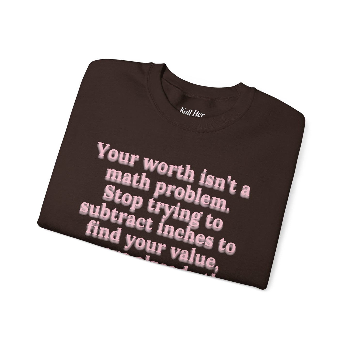 The "Whole Solution" CEO Crewneck | Plus Size Empowerment Sweatshirt | Kall Her Beauti