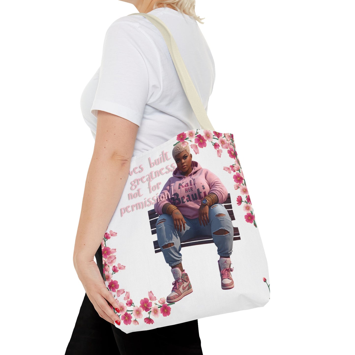The "Garden of Confidence" AOP Tote