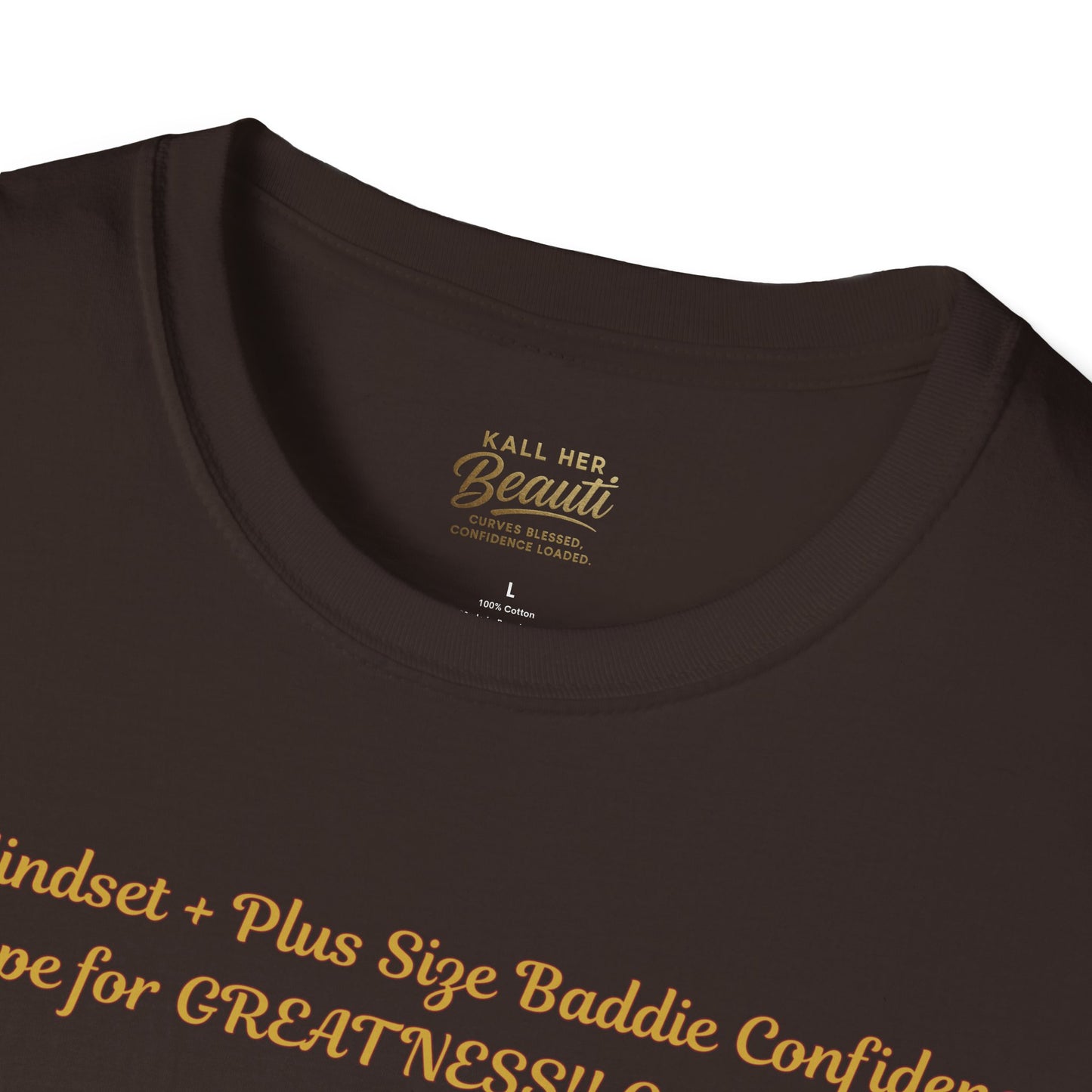 The "CEO Mindset" Signature Tee | Plus Size Affirmation Streetwear