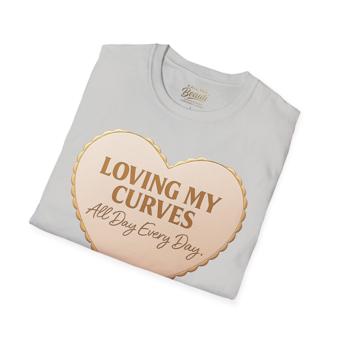 Love Your Curves T-Shirt | Body Positive Curvy Pride Tee
