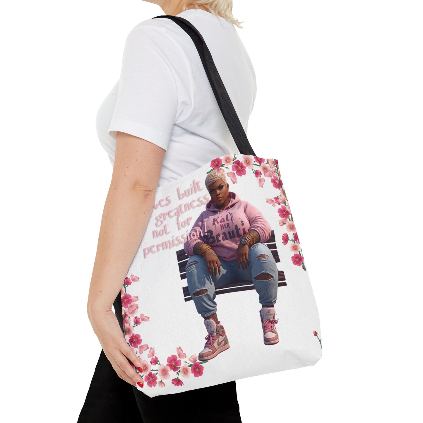 The "Garden of Confidence" AOP Tote