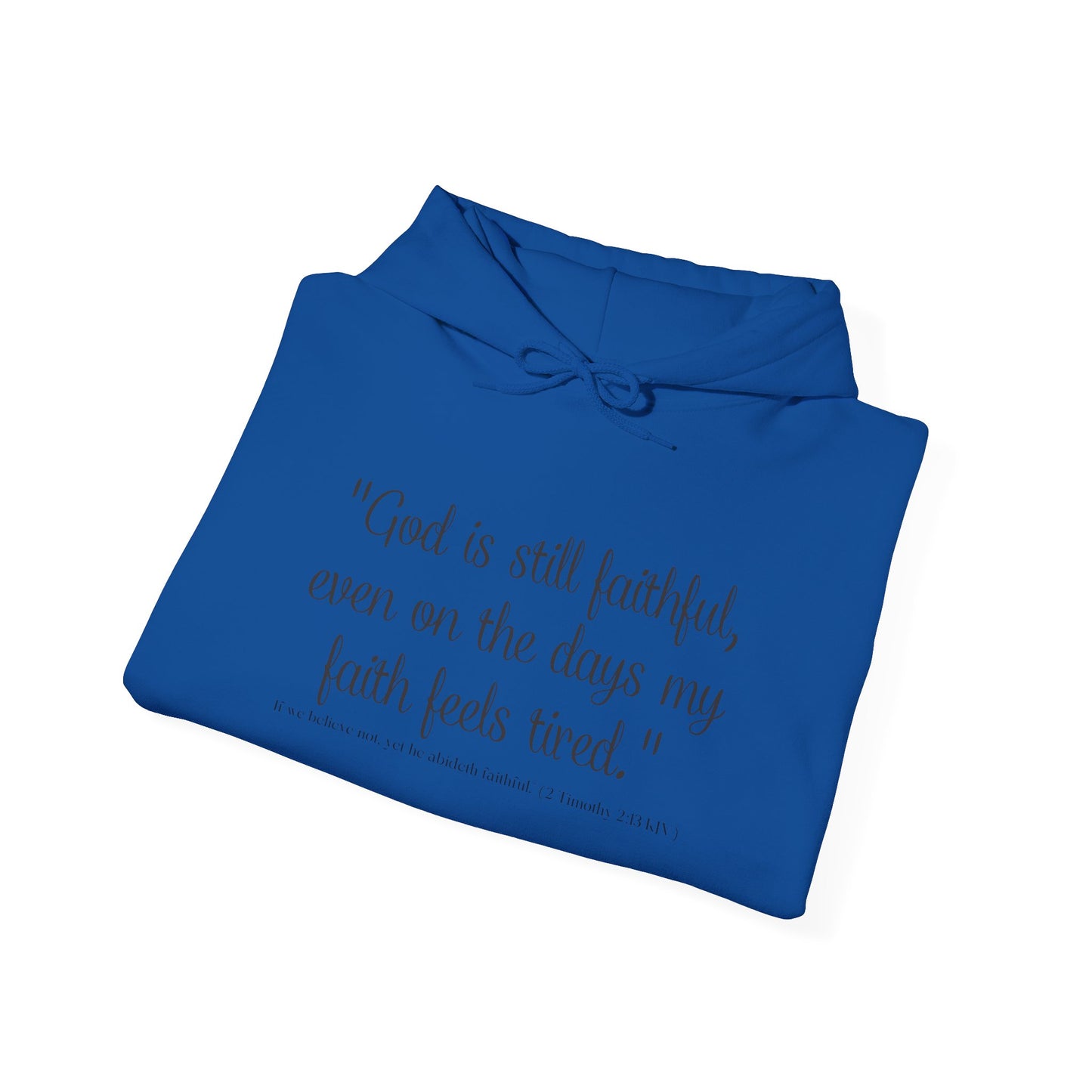 God Is Still Faithful Hoodie | Kall Her Beauti™ Plus Size Faith Affirmation Sweatshirt
