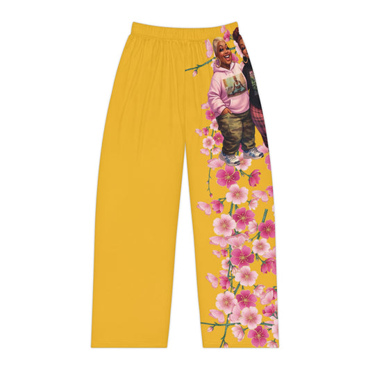 The Sista Keeper Soft-Life Lounge Pants | Plus Size Floral Lounge wear | Kall Her Beauti