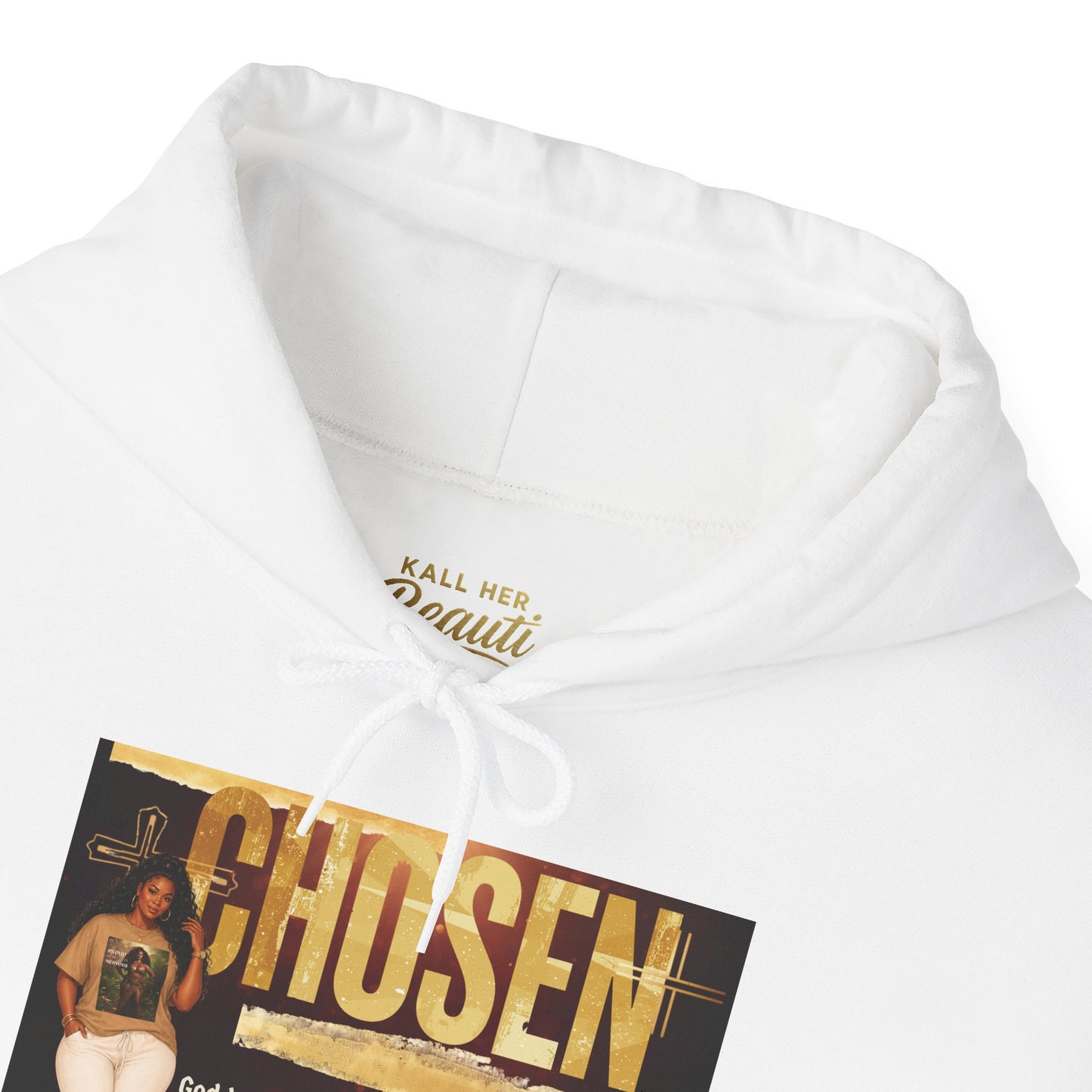 Chosen, God Knew My Mess Hoodie| Kall Her Beauti Faith Collection