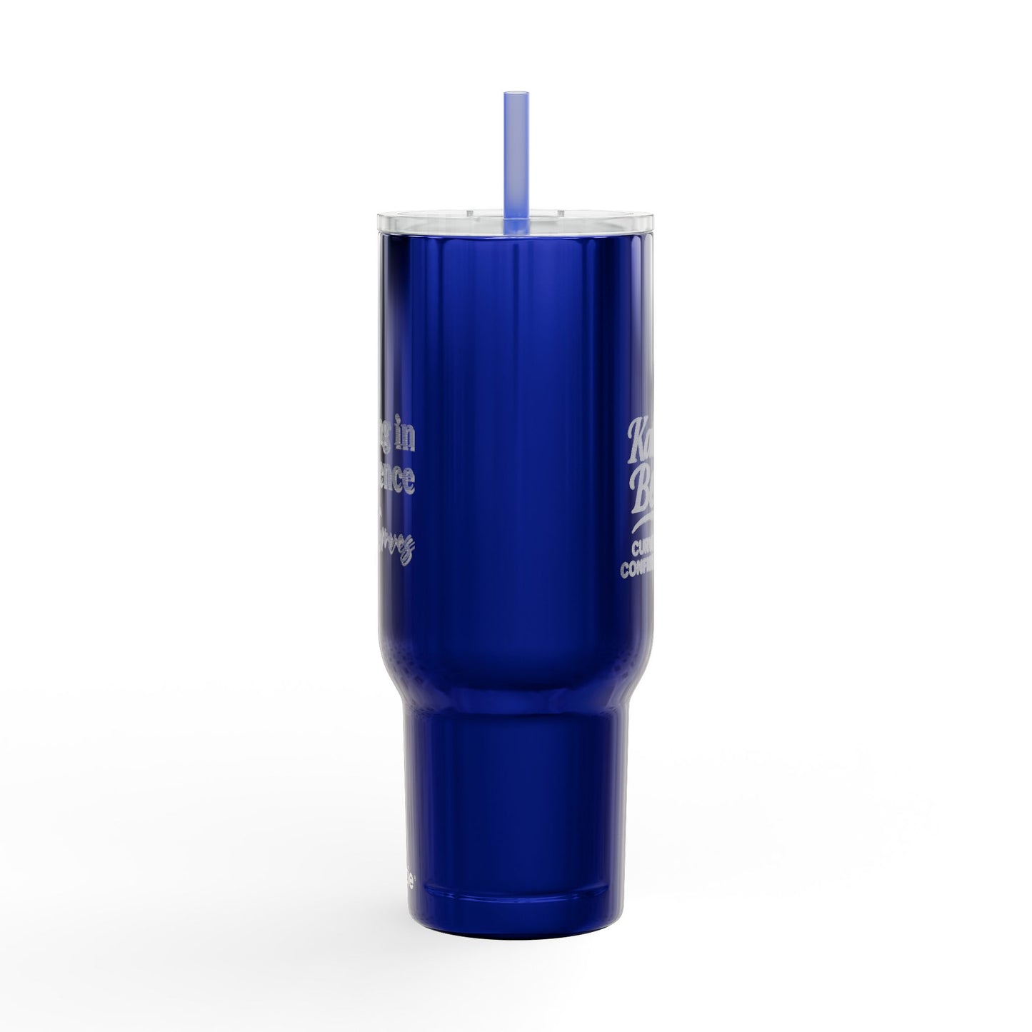 Dripping in Confidence & Custom Curves Tumbler — 40oz of Bold Hydration