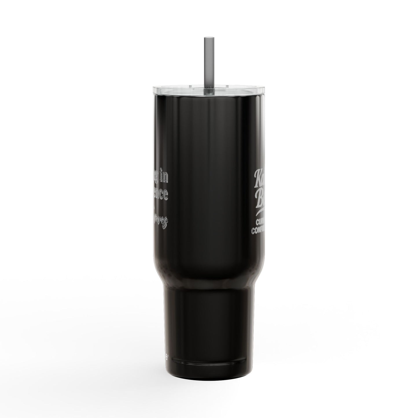 Dripping in Confidence & Custom Curves Tumbler — 40oz of Bold Hydration