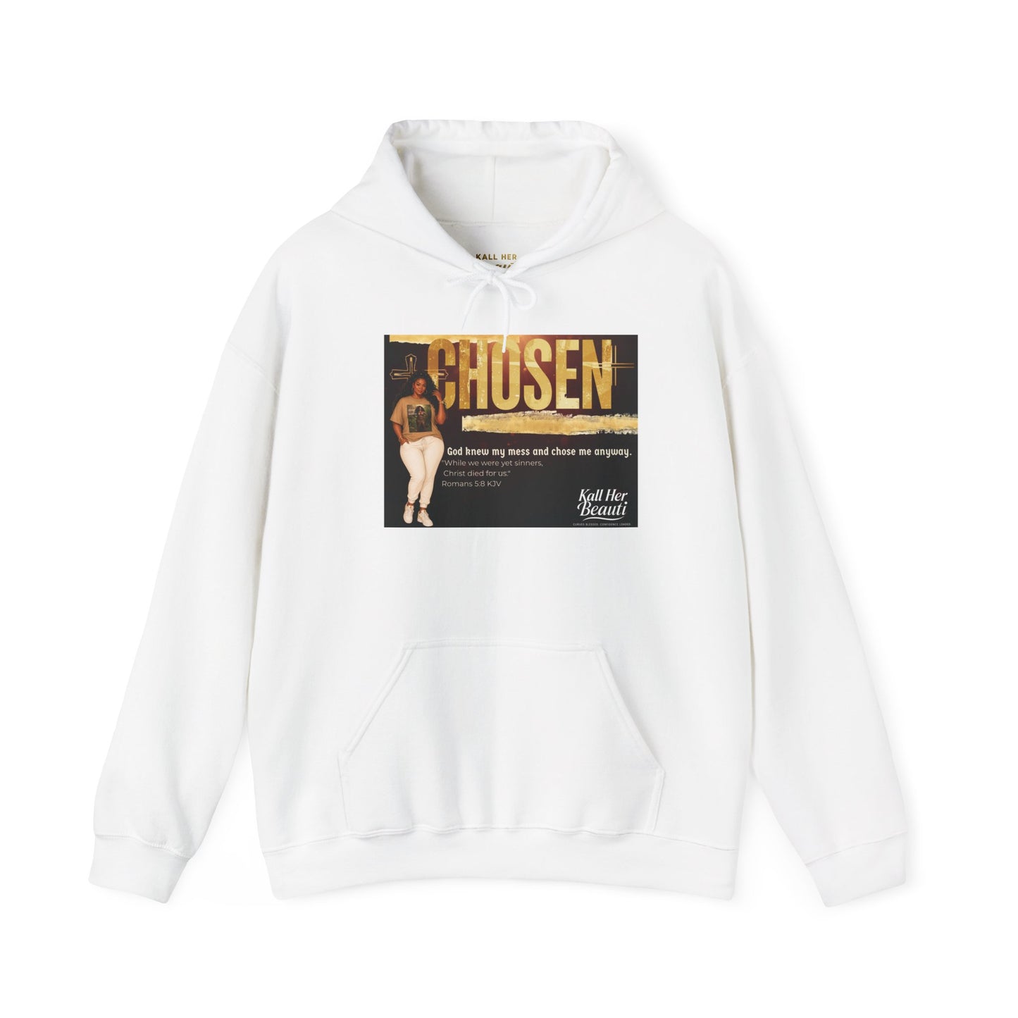 Chosen, God Knew My Mess Hoodie| Kall Her Beauti Faith Collection