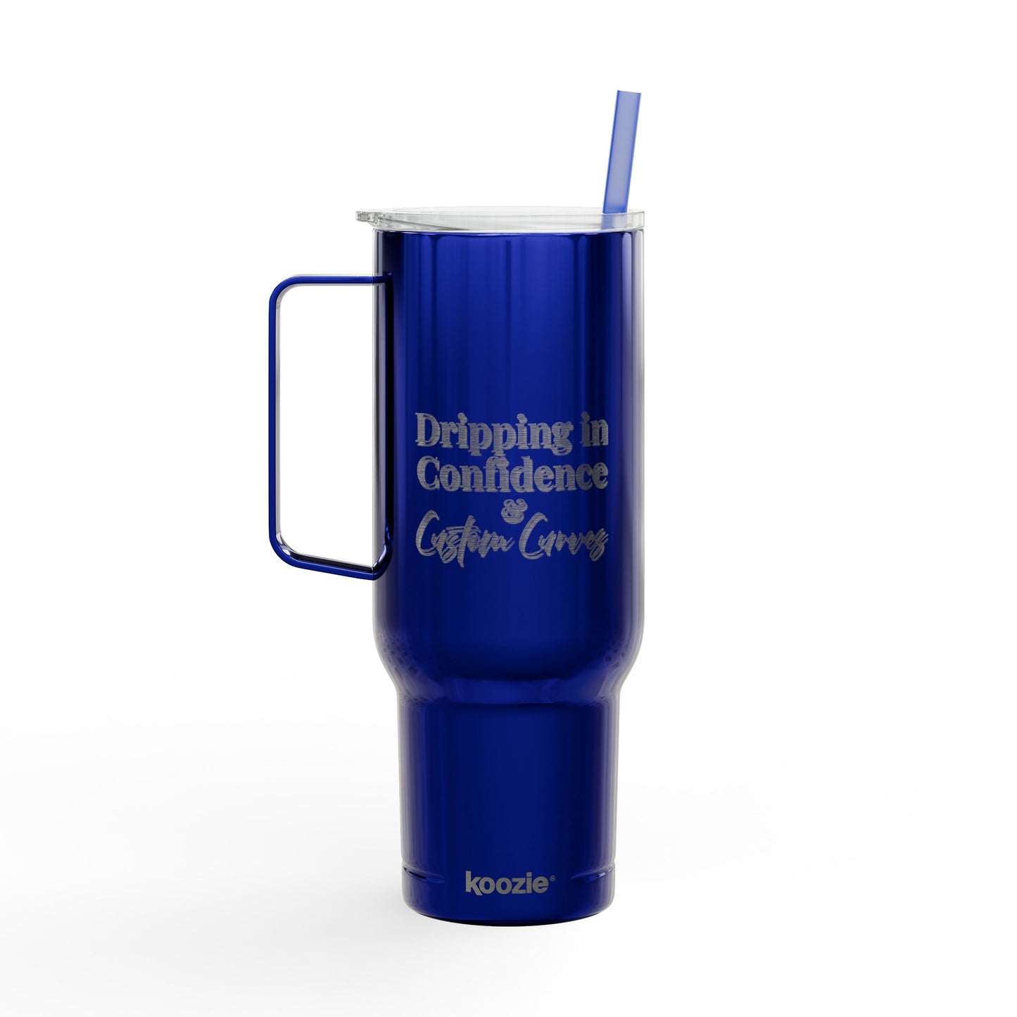 Dripping in Confidence & Custom Curves Tumbler — 40oz of Bold Hydration