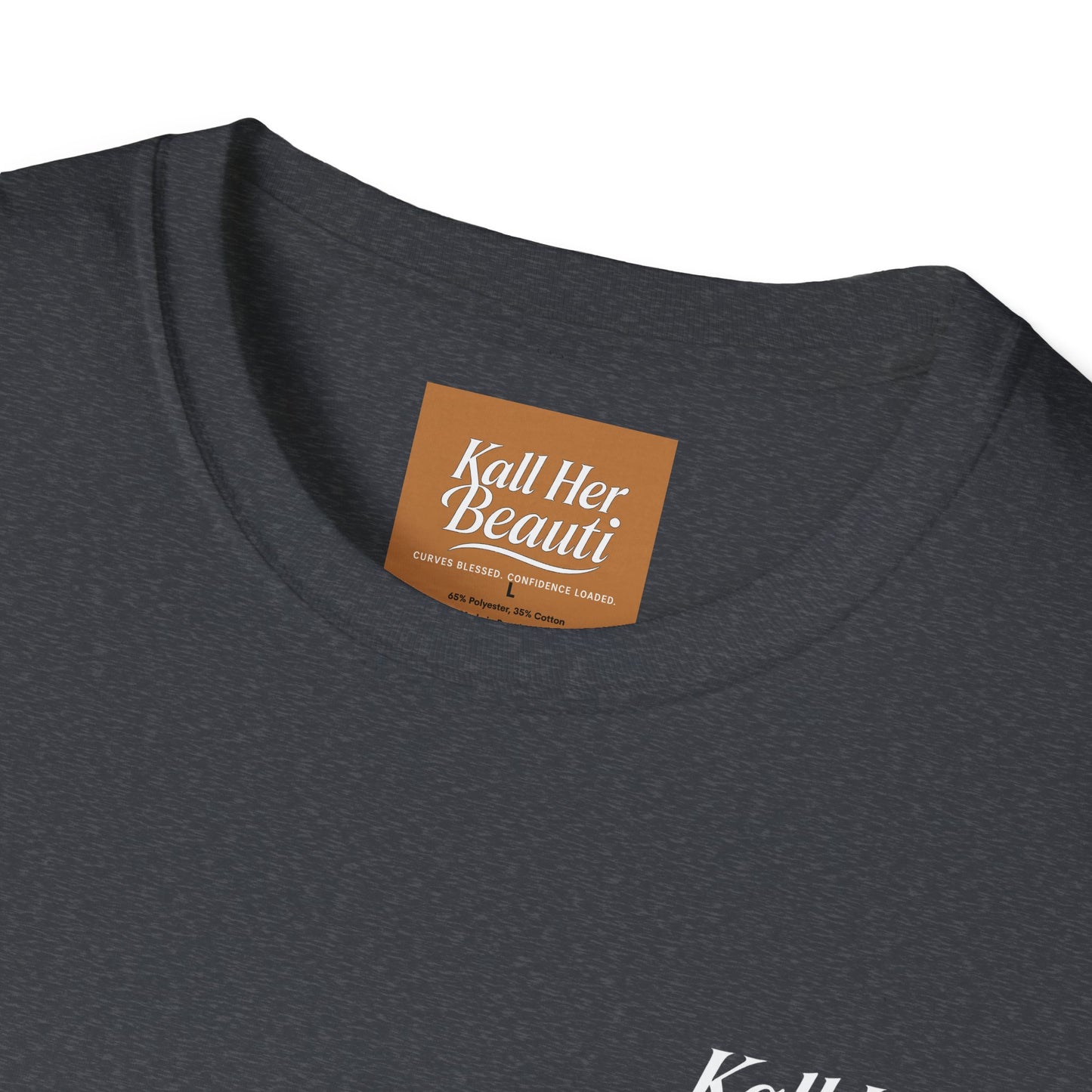 Slay In Your Lane T-Shirt | Kall Her Beauti | Confidence Mantra Back Print