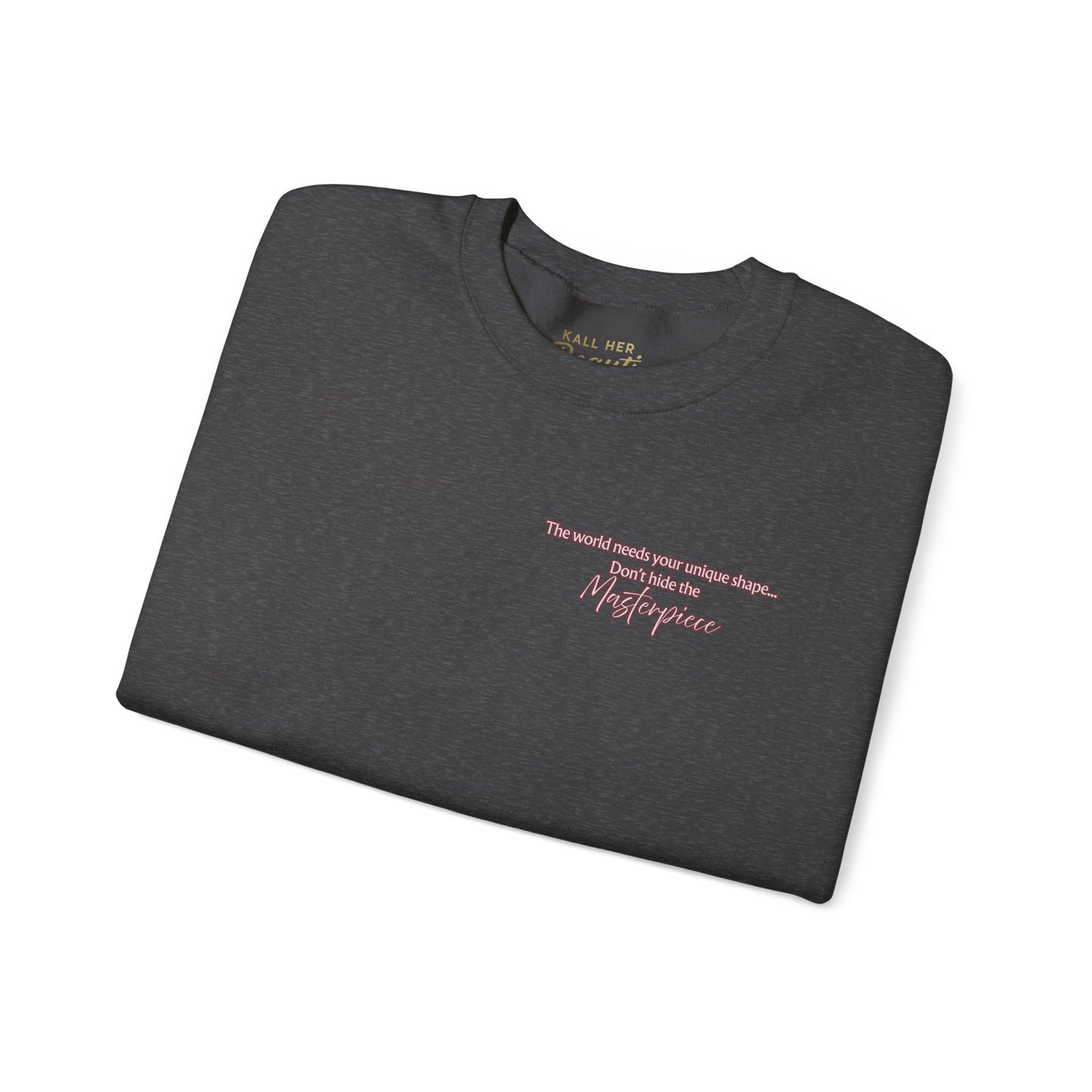 My Size is My Superpower Premium Graphic Sweatshirt | Curvy Empowerment Lounge Wear | Kall Her Beaut