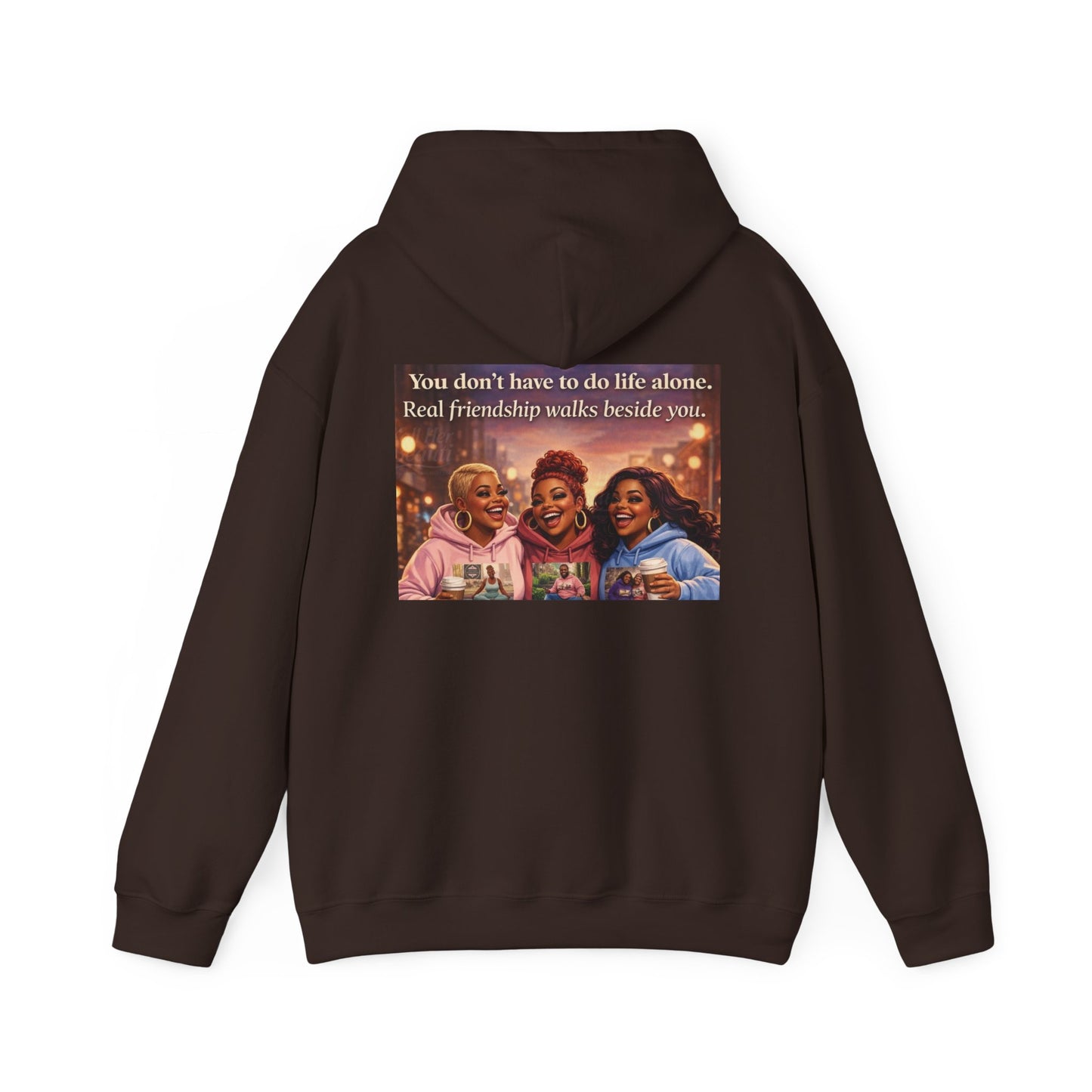 Limited Edition Sisterhood Friendship Hoodie (S–5XL) — Matching Bestie Hoodies