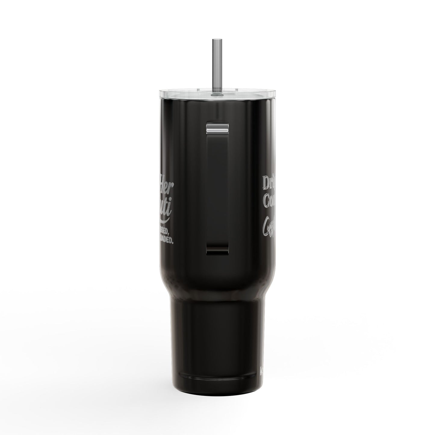 Dripping in Confidence & Custom Curves Tumbler — 40oz of Bold Hydration