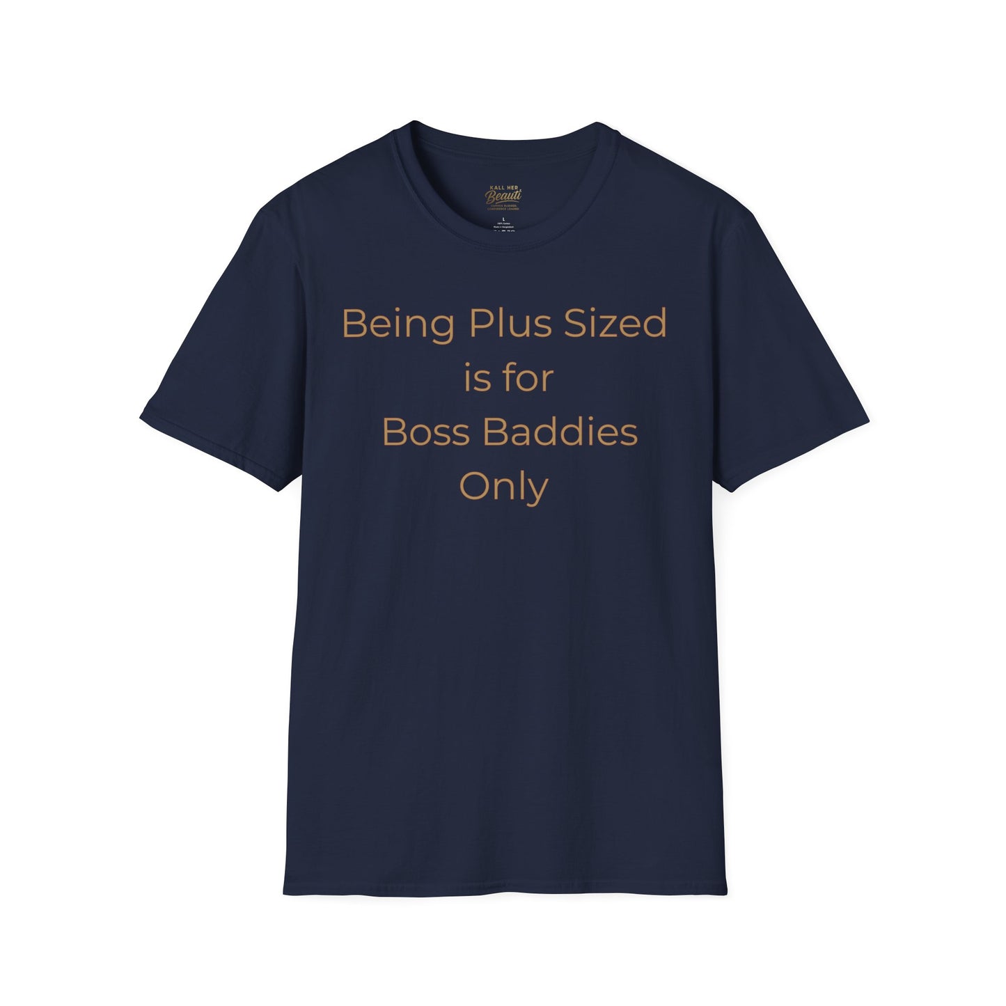 The "Boss Baddies Only" Signature Tee | Plus Size Affirmation Streetwear