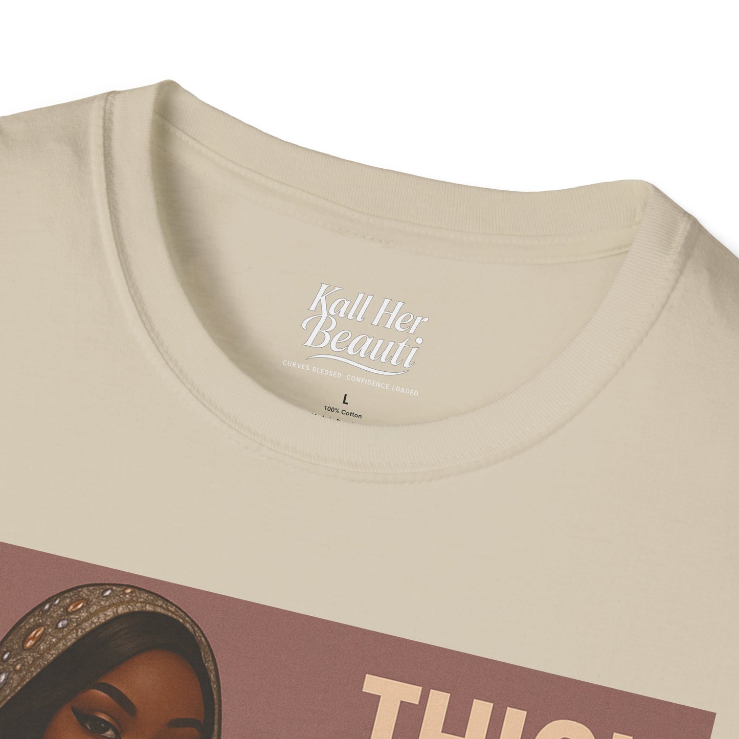 Thick Thighs & Thriving T-Shirt | Unapologetic Confidence Wear | Plus Size Graphic Tee