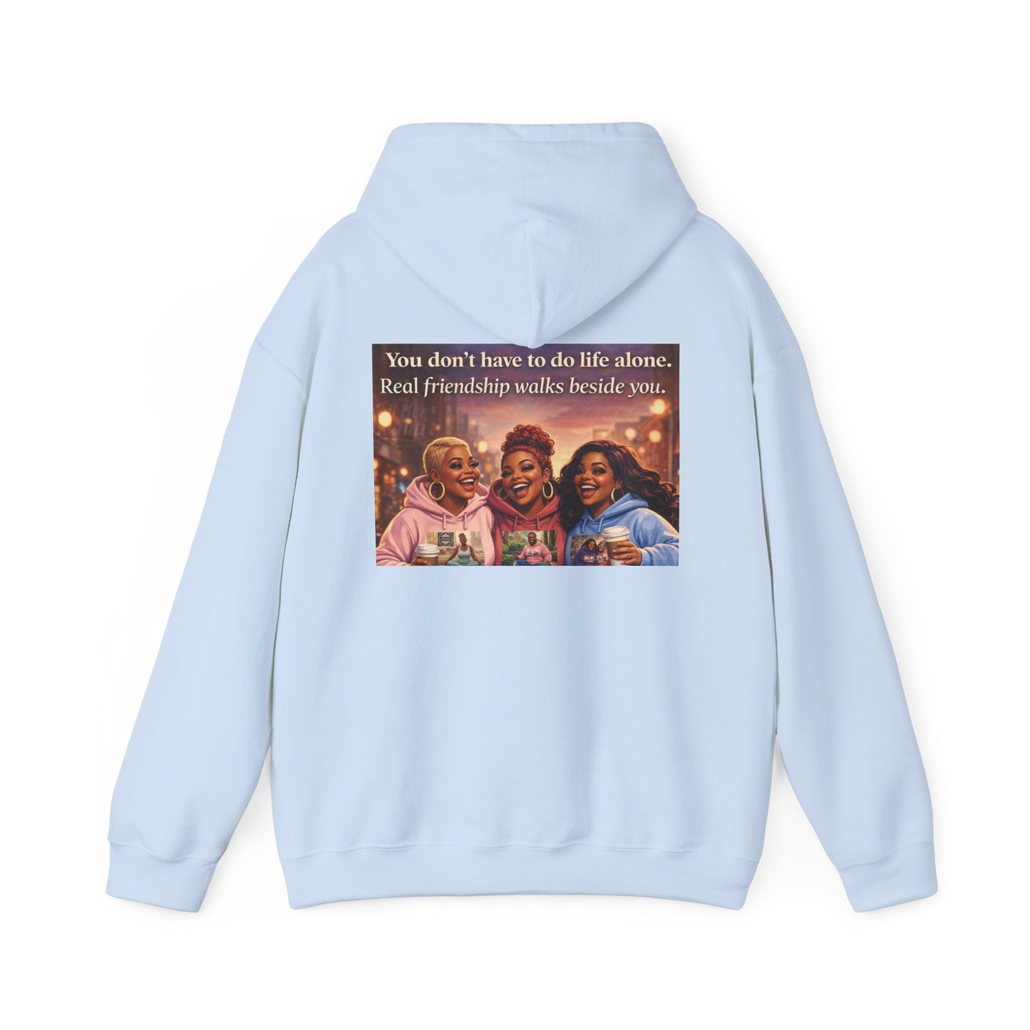 Limited Edition Sisterhood Friendship Hoodie (S–5XL) — Matching Bestie Hoodies
