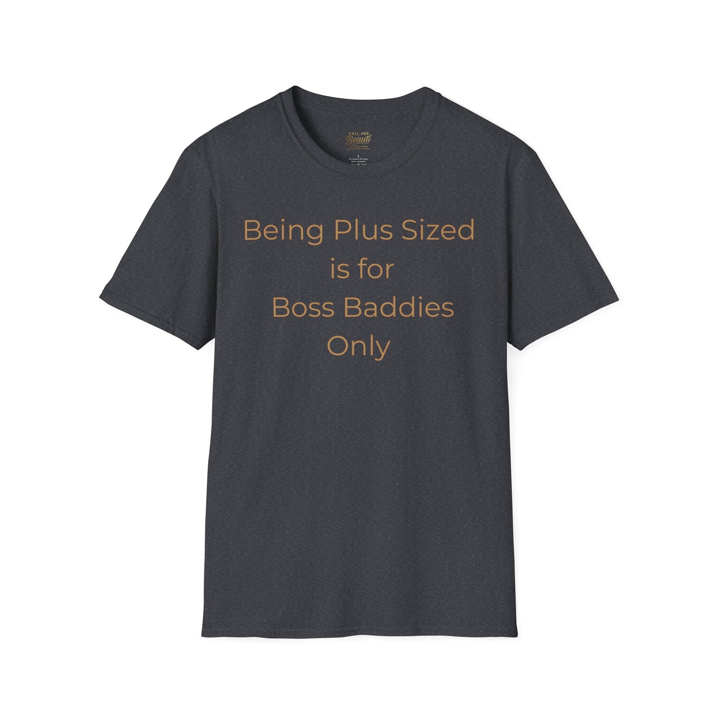 The "Boss Baddies Only" Signature Tee | Plus Size Affirmation Streetwear