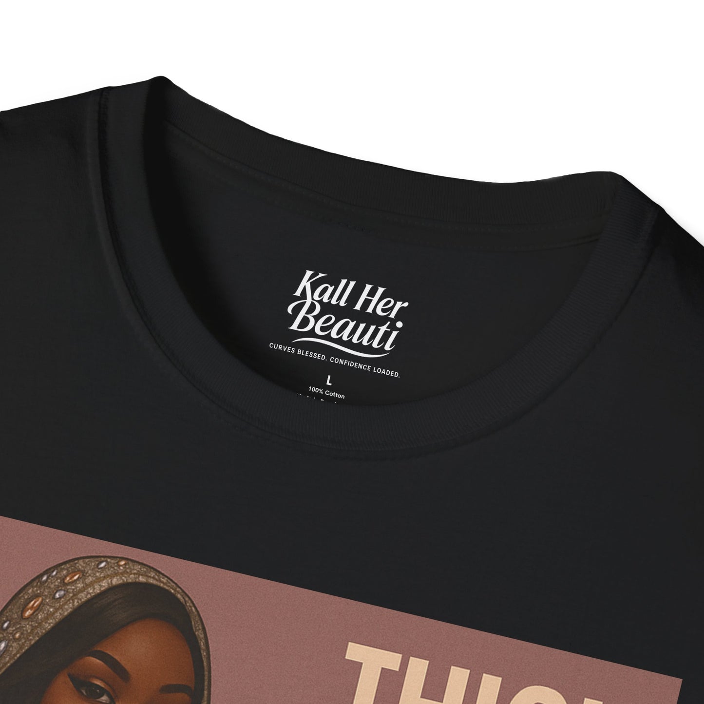 Thick Thighs & Thriving T-Shirt | Unapologetic Confidence Wear | Plus Size Graphic Tee