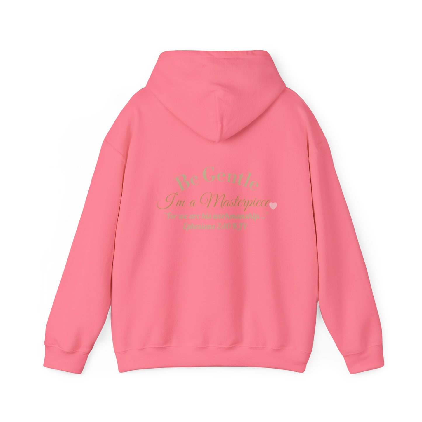 Take a Deep Breath & Try Again But Be Gentle I'm A Masterpiece Graphic Hoodie| Kall Her Beauti Faith Collection