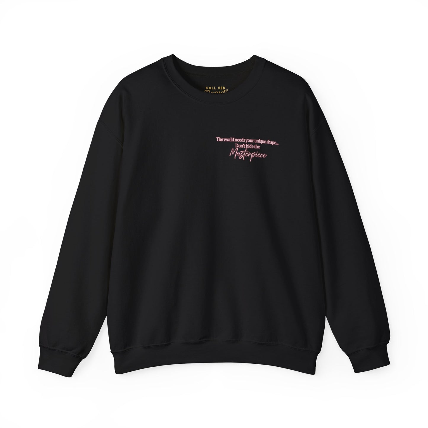 My Size is My Superpower Premium Graphic Sweatshirt | Curvy Empowerment Lounge Wear | Kall Her Beaut
