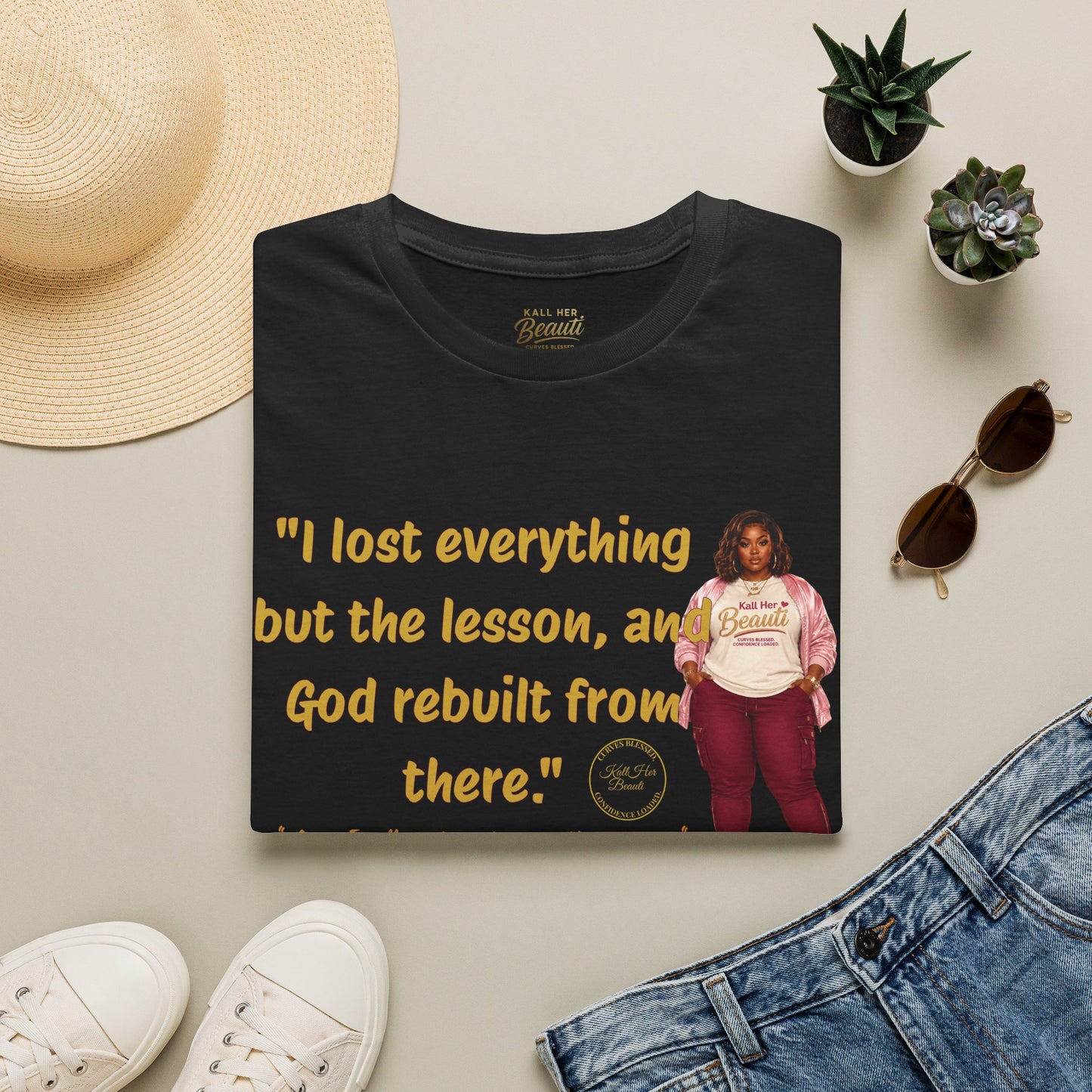 I lost Everything But the Lesson Tee | Kall Her Beauti™ Faith Collection