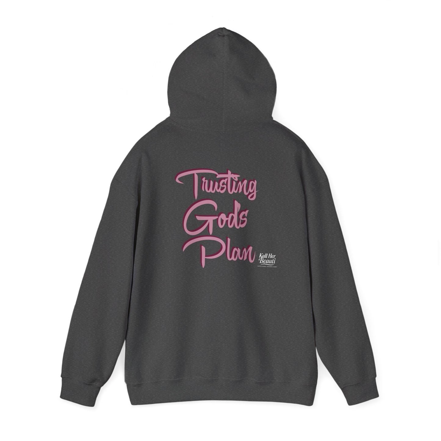 The Breakup Broke My Heart, Not God's Plan Graphic Hoodie| Kall Her Beauti Faith Collection