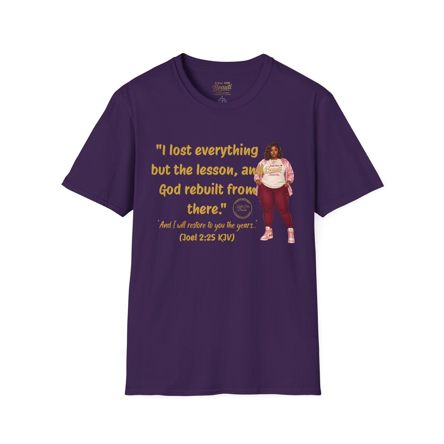 I lost Everything But the Lesson Tee | Kall Her Beauti™ Faith Collection