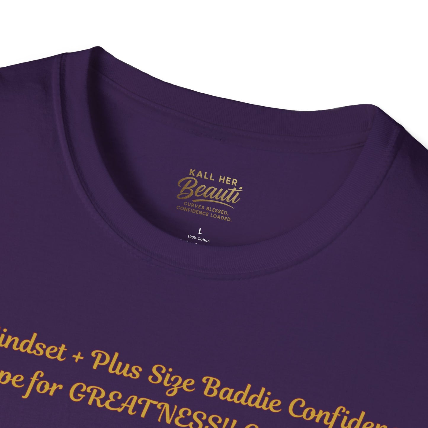 The "CEO Mindset" Signature Tee | Plus Size Affirmation Streetwear