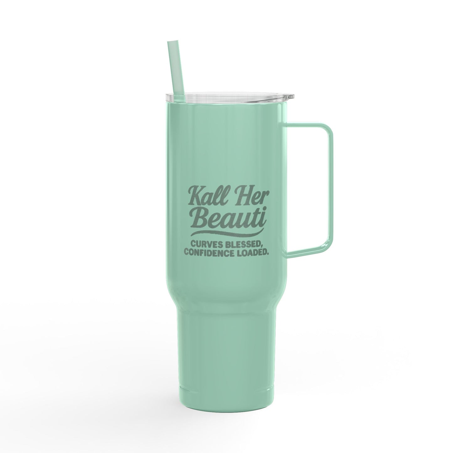 Dripping in Confidence & Custom Curves Tumbler — 40oz of Bold Hydration
