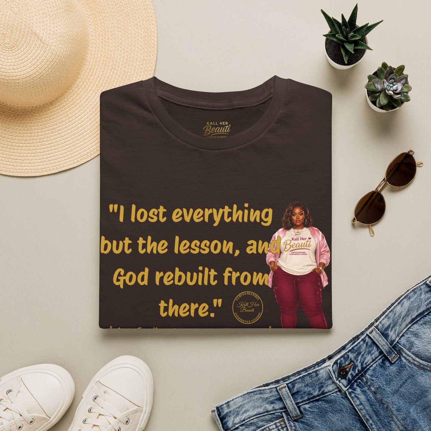 I lost Everything But the Lesson Tee | Kall Her Beauti™ Faith Collection