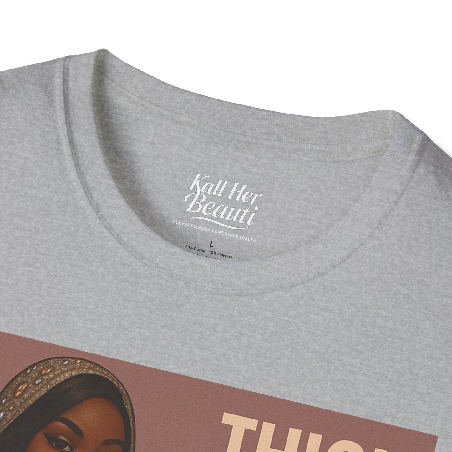 Thick Thighs & Thriving T-Shirt | Unapologetic Confidence Wear | Plus Size Graphic Tee