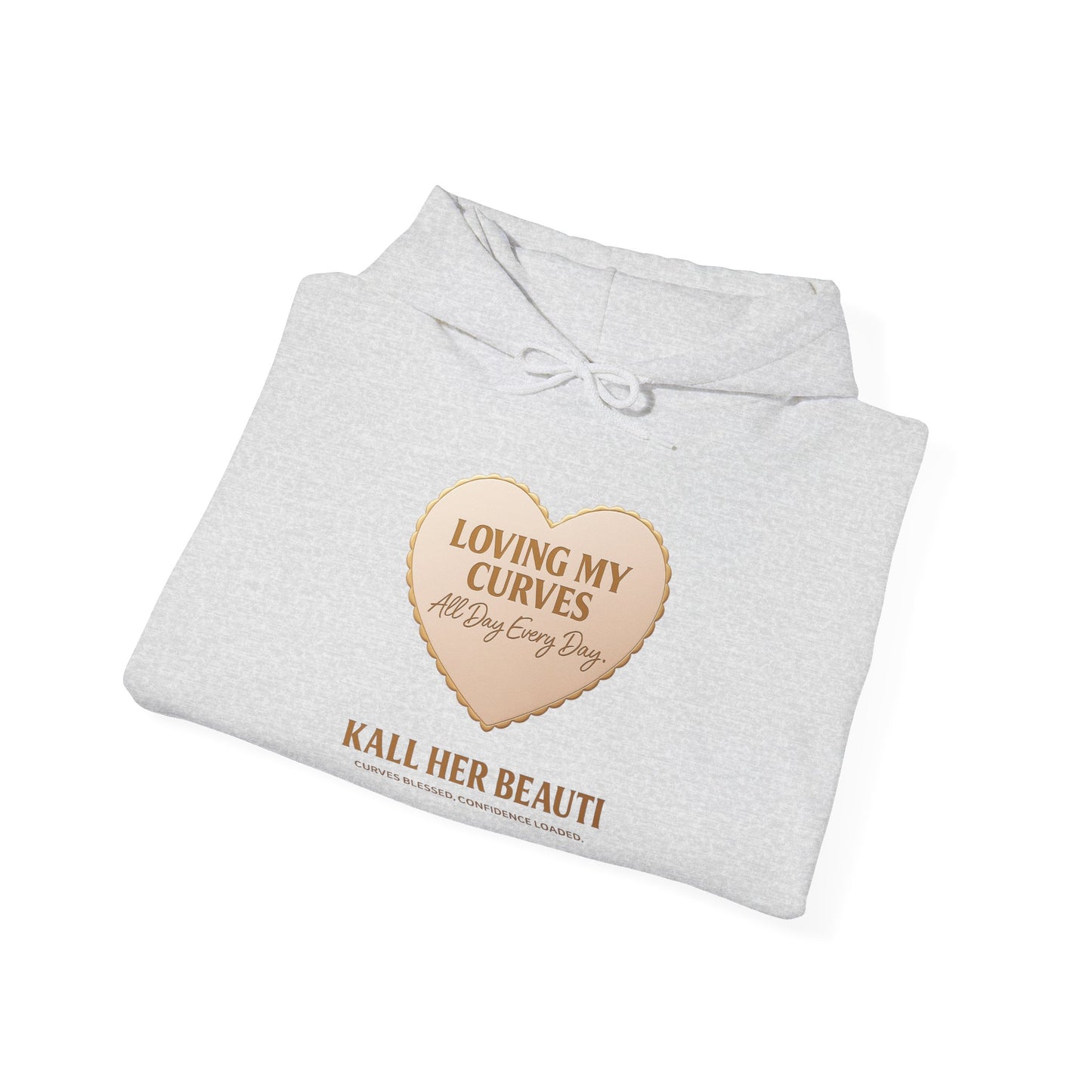 The "Loving My Curves" Intentional Empowerment Hoodie (S-5XL)