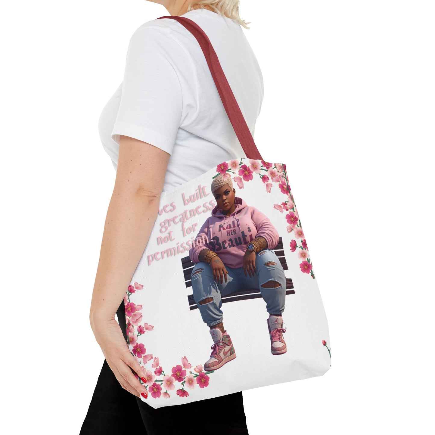 The "Garden of Confidence" AOP Tote