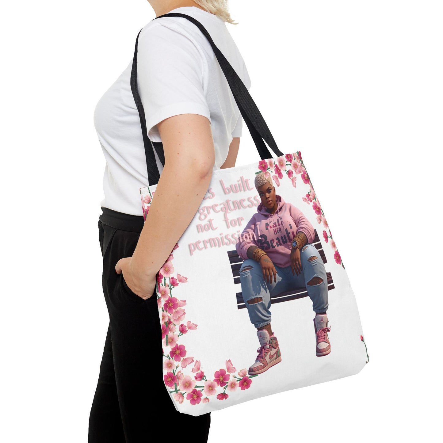 The "Garden of Confidence" AOP Tote