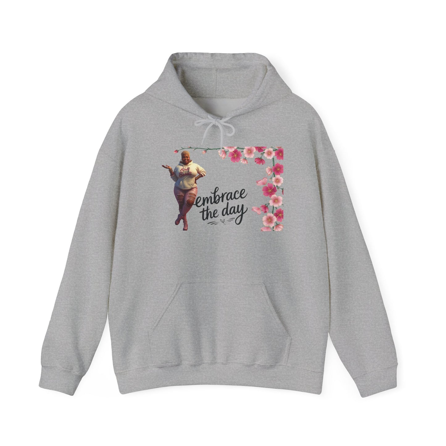 The “Embrace the Day” Collection | Premium Graphic Hoodie| Aesthetic Graphic Sweatshirt - All Colors