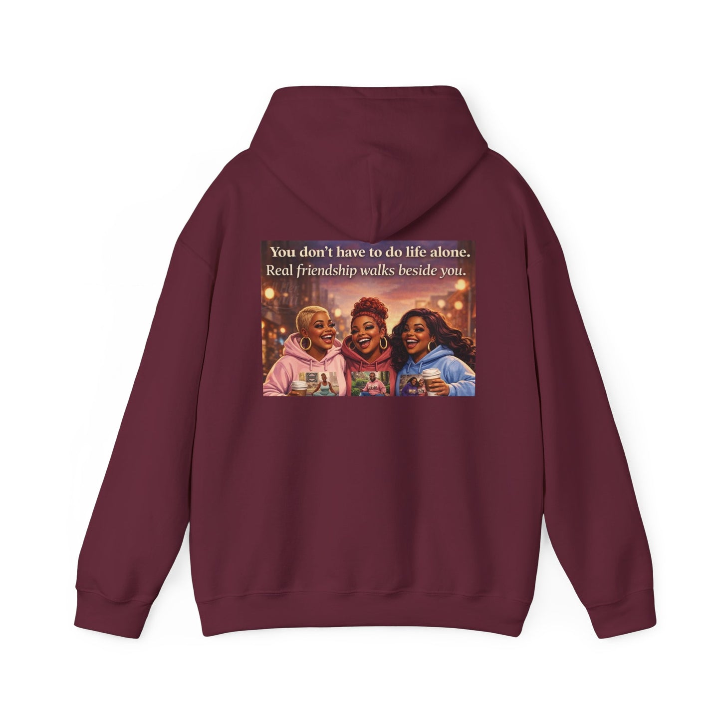 Limited Edition Sisterhood Friendship Hoodie (S–5XL) — Matching Bestie Hoodies