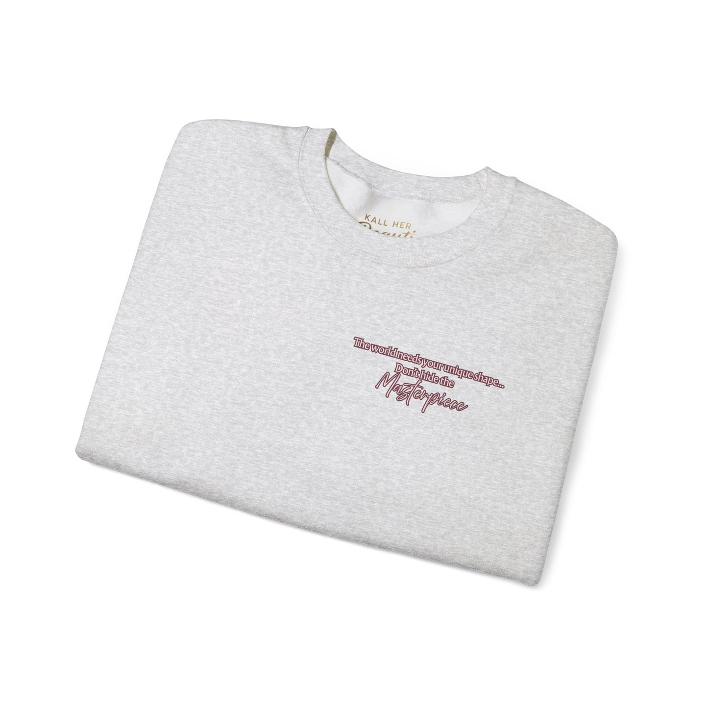 My Size is My Superpower Premium Graphic Sweatshirt | Curvy Empowerment Lounge Wear | Kall Her Beaut