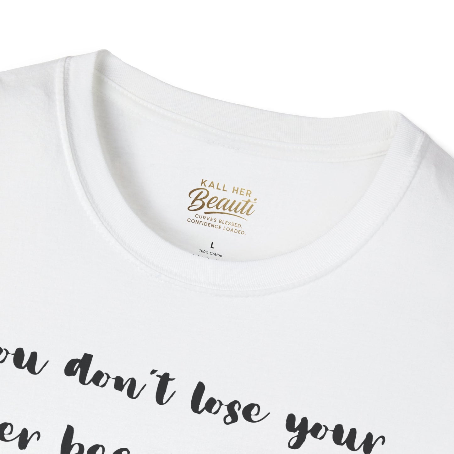 The "I Am Powerful" Signature Tee | Plus Size Affirmation Streetwear