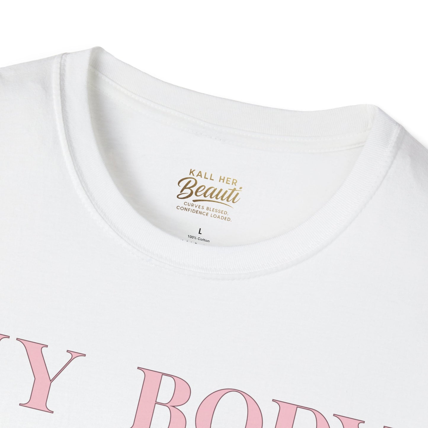 The "My Body Isn't The Problem" Signature Tee | Plus Size Affirmation Streetwear