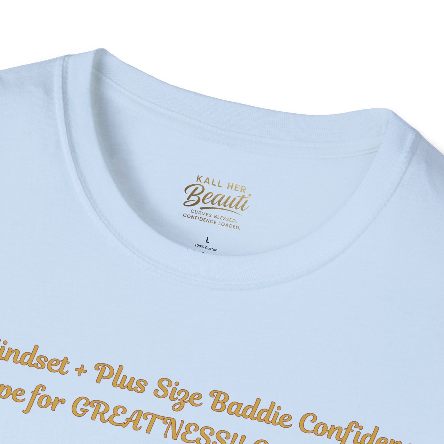 The "CEO Mindset" Signature Tee | Plus Size Affirmation Streetwear