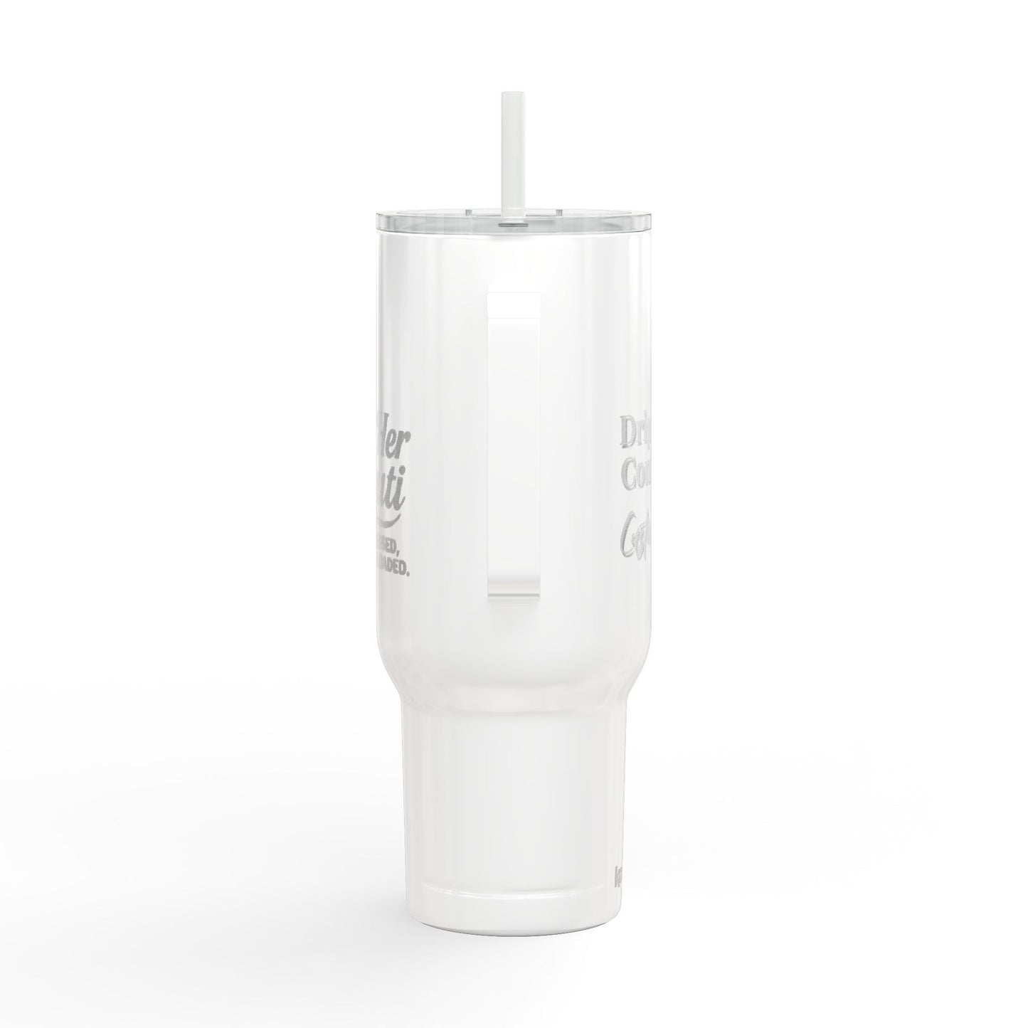 Dripping in Confidence & Custom Curves Tumbler — 40oz of Bold Hydration